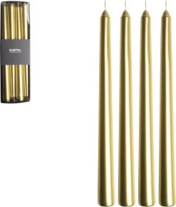 Gusta Dinerkaarsen - Goud - 4 Stuks -Gusta® 1020x1200