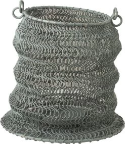 Gusta - Windlicht - Opvouwbaar - Groen - ø20x15cm