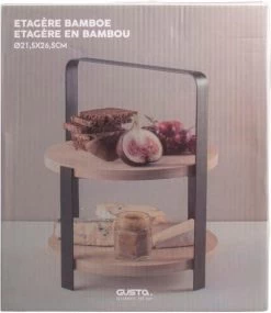 Gusta - Etagere - Serveertoren - 2 Laags - ø21,5x26,5cm 7 Gusta - Etagere - Serveertoren - 2 Laags - ø21,5x26,5cm -Gusta® 1040x1200