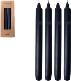Dinerkaars Zwart - Set 4 Stuks - Gusta®