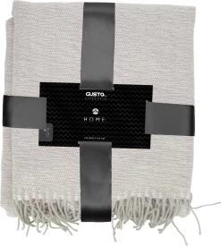 Plaid 125x150cm Grijs