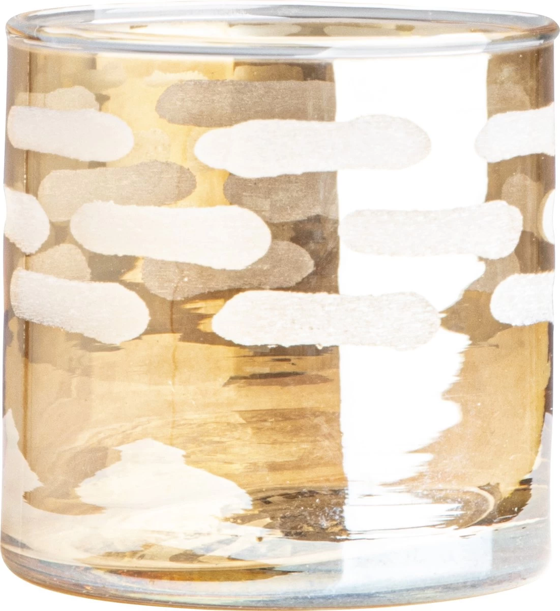 Gusta - Waxinelichthouder - Theelichthouder - Goud - ø8x8cm 3 Gusta - Waxinelichthouder - Theelichthouder - Goud - ø8x8cm