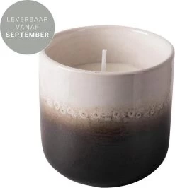 Kaars Keramiek ø9cm Grijs - Gusta®