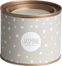 Gusta - Geurkaars - Jasmine - Jasmijn - ø7,5x6cm - In Blik