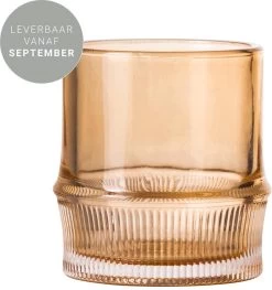 Gusta - Waxinelichthouder - Geel - ø7x8cm - Set 2 Stuks -Gusta® 1128x1200