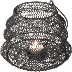 Gusta Opvouwbaar Windlicht Zwart - 20x15cm -Gusta® 1197x1200