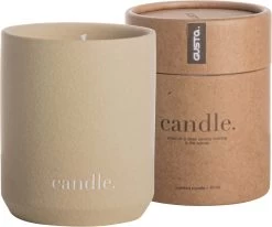 Gusta Geurkaars Ø8X10 Cm Taupe -Gusta® 1200x1003