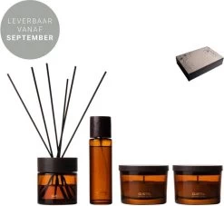 Gusta - Kadoset - Geurstokjes, Roomspray & Kaarsjes