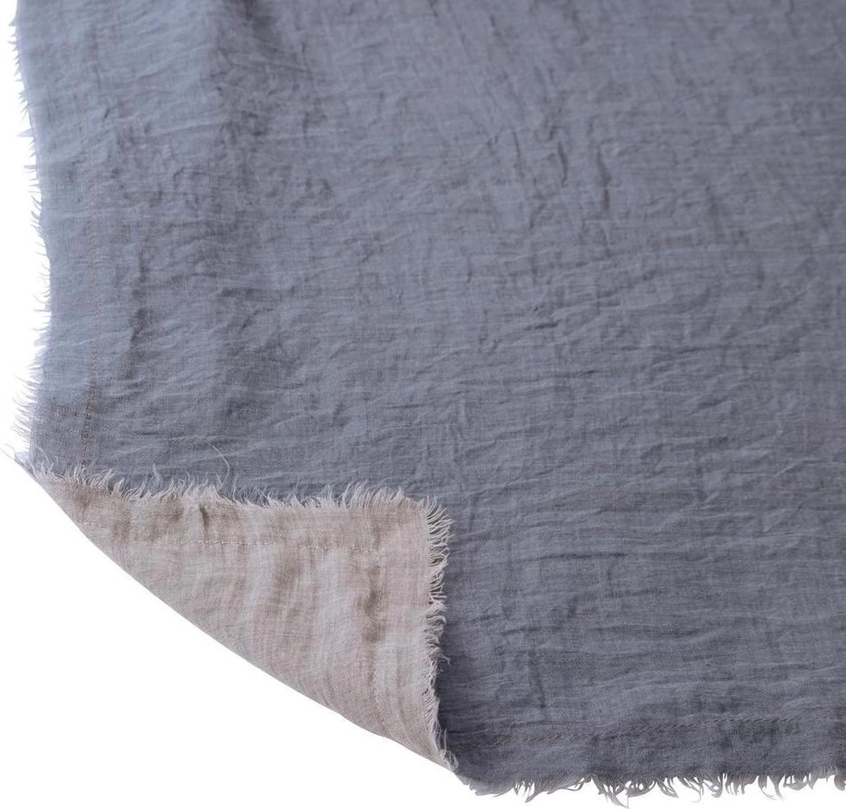 Gusta - Plaid - Blauw - 140x180cm 4 Gusta - Plaid - Blauw - 140x180cm - Afbeelding 2