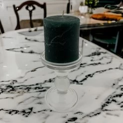 Gusta - Glazen Kandelaar Met Stomkaars - Zeegroen - 8.5 X 19 Cm -Gusta® 1200x1200 1