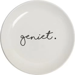Bord Set Van 4 Stuks ø15cm . Met Tekst Geniet / Lekker/ Vandaag Is Mijn Lievelingsdag /hondje Gusta -Gusta® 1200x1200 19