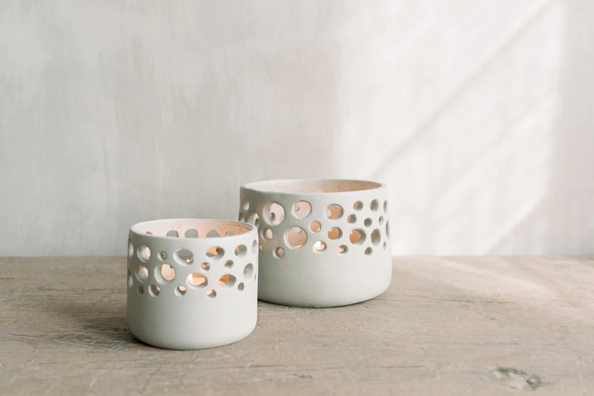 Leeff Theelichthouder Timor L Naturel 7 Leeff Theelichthouder Timor L Naturel - Afbeelding 5