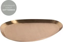 Gusta - Dienblad - Plateau - Serveerplankje - Goud - Woonaccessoire - 29x22cm