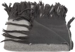 Gusta - Plaid - Grijs - 130x160cm