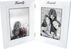 Gusta Duo-fotolijst 'Family & Friends'Wit