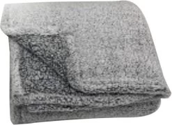 Gusta - Plaid - Grijs - Sherpa Fleece - 150x200cm