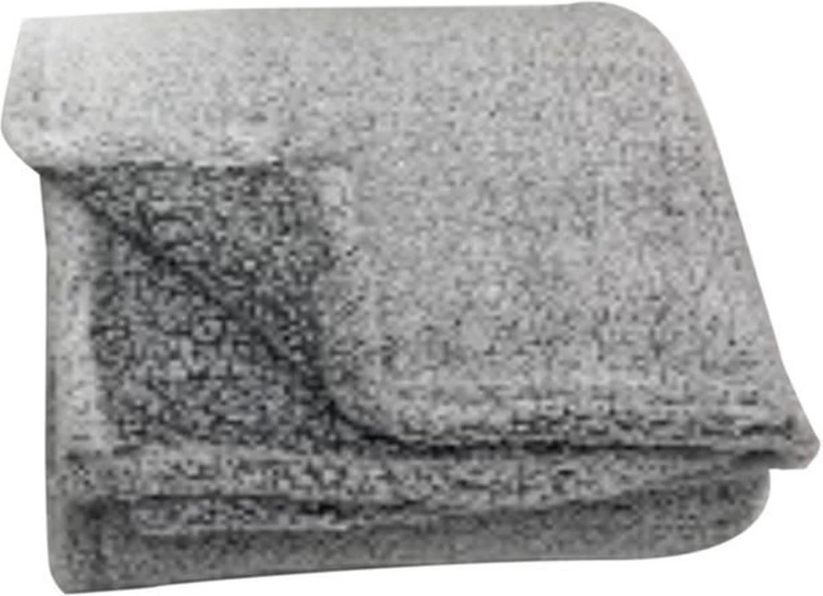 Gusta - Plaid - Grijs - Sherpa Fleece - 150x200cm 3 Gusta - Plaid - Grijs - Sherpa Fleece - 150x200cm