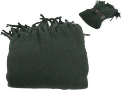 Gusta - Plaid - Fleece - Groen - 130x170cm