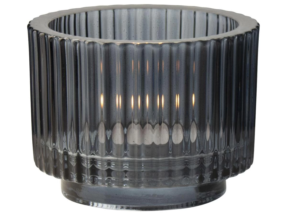 Gusta Theelichthouder Blauw - Waxinelichthouders - Glas - Ø 9 Centimeter X 7 Centimeter 4 Gusta Theelichthouder Blauw - Waxinelichthouders - Glas - Ø 9 Centimeter X 7 Centimeter - Afbeelding 2