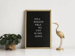 Gusta - Letterbord 30x45x2cm