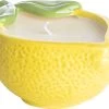 Gusta Kaars - Citroen - Keramiek - 13.5x9x6cm - Geel -Gusta® 1200x998