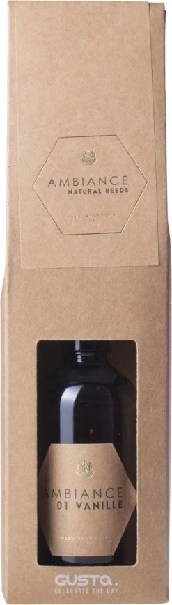 Gusta - Geurstokjes - Vanille - 100ml -Gusta® 341x1200