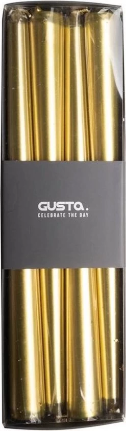 Gusta Dinerkaarsen - Goud - 4 Stuks -Gusta® 353x1200