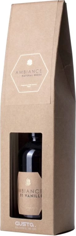 Gusta - Geurstokjes - Vanille - 100ml -Gusta® 391x1200