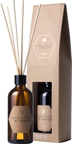 Gusta - Geurstokjes - Vanille - 100ml -Gusta® 604x1200 2