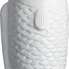 Gusta - Vaas - Wit - Vis - 16x14x26cm -Gusta® 688x1200