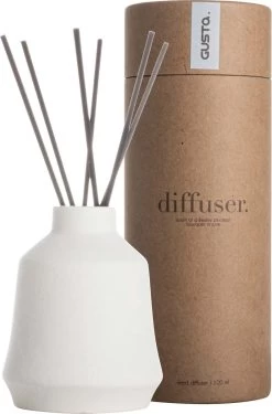 Gusta - Geurstokjes Fresh Flowers - 100ml - Offwhite
