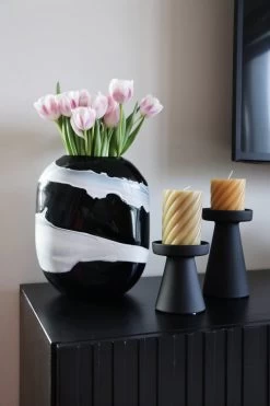 Kandelaar - Zwart Rond Klein -Gusta® 799x1200 12