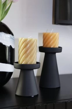 Kandelaar - Zwart Rond Klein -Gusta® 800x1200 11