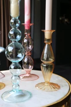 Gusta - Kandelaar - Oranje/Geel - ø9x20cm -Gusta® 800x1200 6