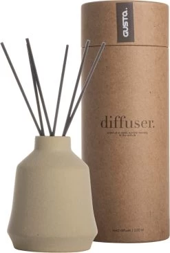 Gusta - Geurstokjes Woods - 100ml - Taupe