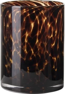 Gusta - Waxinelichthouder - Panterprint - ø12x16cm