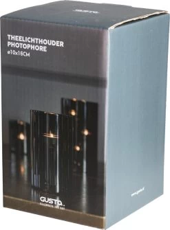 Gusta - Theelichthouder Ø10x16 Cm - Blauw -Gusta® 884x1200