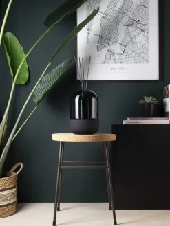 Gusta - Vaas - Grijs Zwart - Glas Steen - ø20x28,5 Cm -Gusta® 900x1200 14