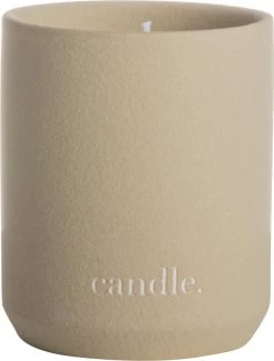 Gusta Geurkaars Ø8X10 Cm Taupe