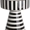 Gusta - Vaas Strepen ø20,5x24cm Zwart-wit -Gusta® 921x1200 1