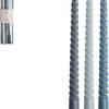 Gusta Swirl Dinerkaarsen - Blauw - Paraffine - Tafelkaarsen - Kerst Kaarsen - 25cm - ø 2,5cm - 3 Stuks -Gusta® 956x1200