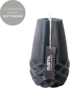 Figuurkaars Vaas 115cm Donkerblauw - Gusta®