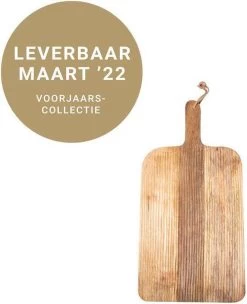 Gusta - Dienblad - Plateau - Serveerplankje - Goud - Woonaccessoire - 60x30cm