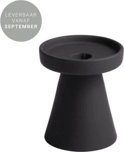 Kandelaar - Zwart Rond Klein