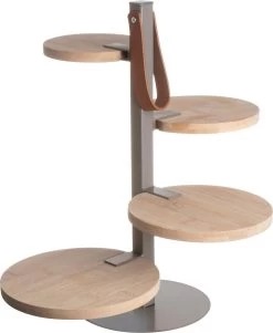 Gusta - Serveertoren - Etagere - ø16x36cm - 4 Laags